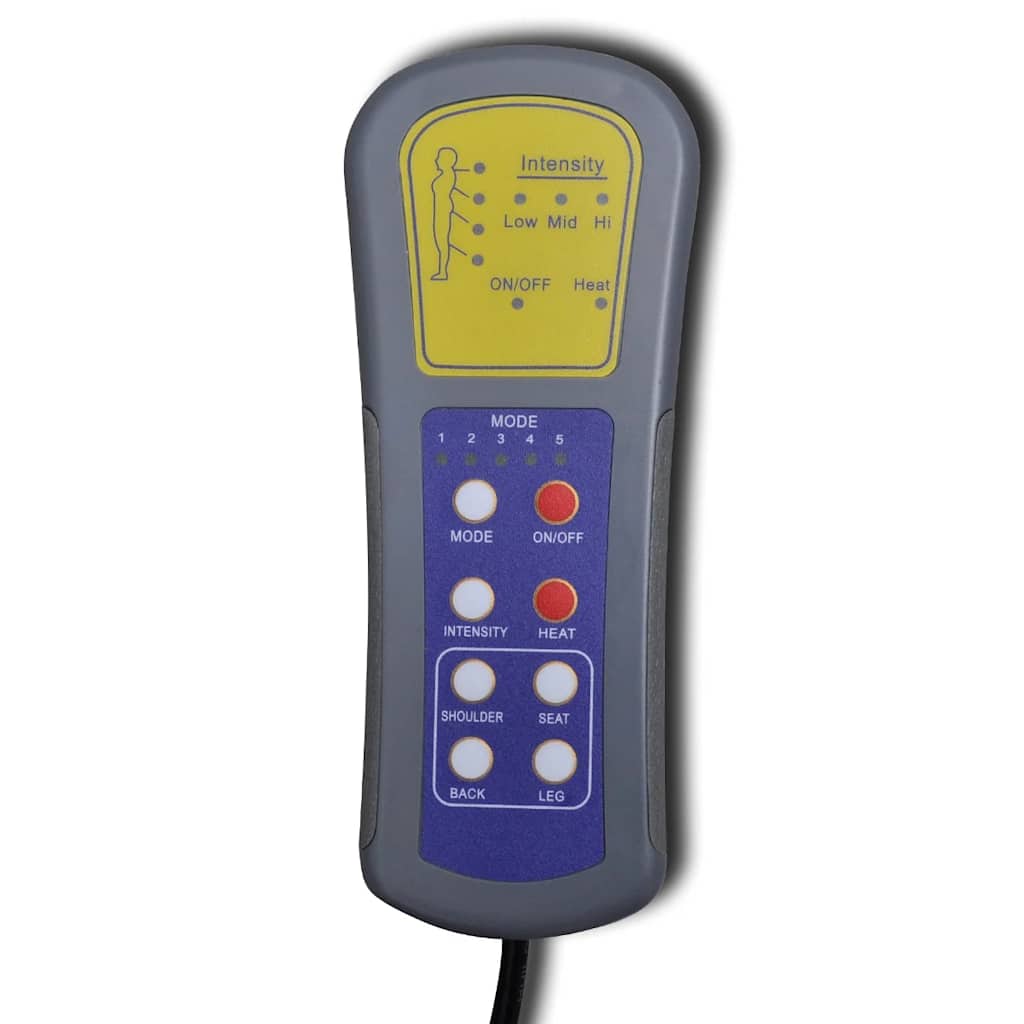 Chaise longue de massage Blanc Similicuir - XIOS