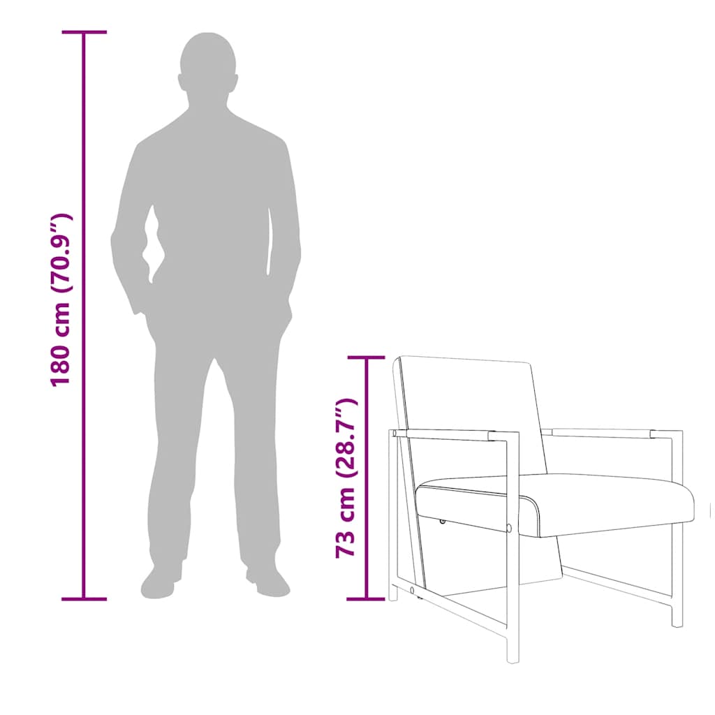 Fauteuils lot de 2 avec cadre chromé noir similicuir - XIOS