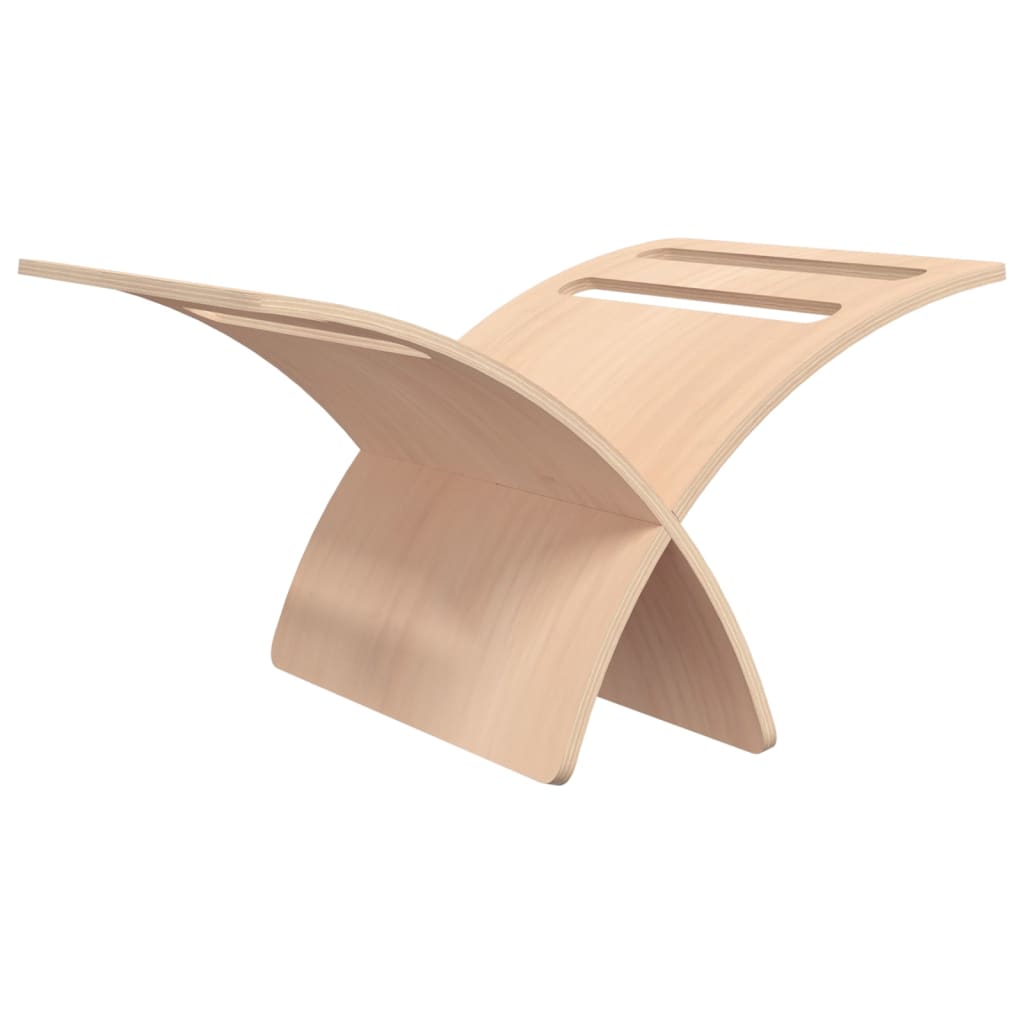 Porte-revue en bois sur pied naturel - XIOS