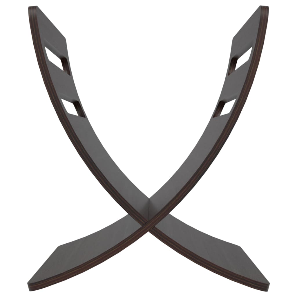 Porte-revue en bois sur pied marron - XIOS