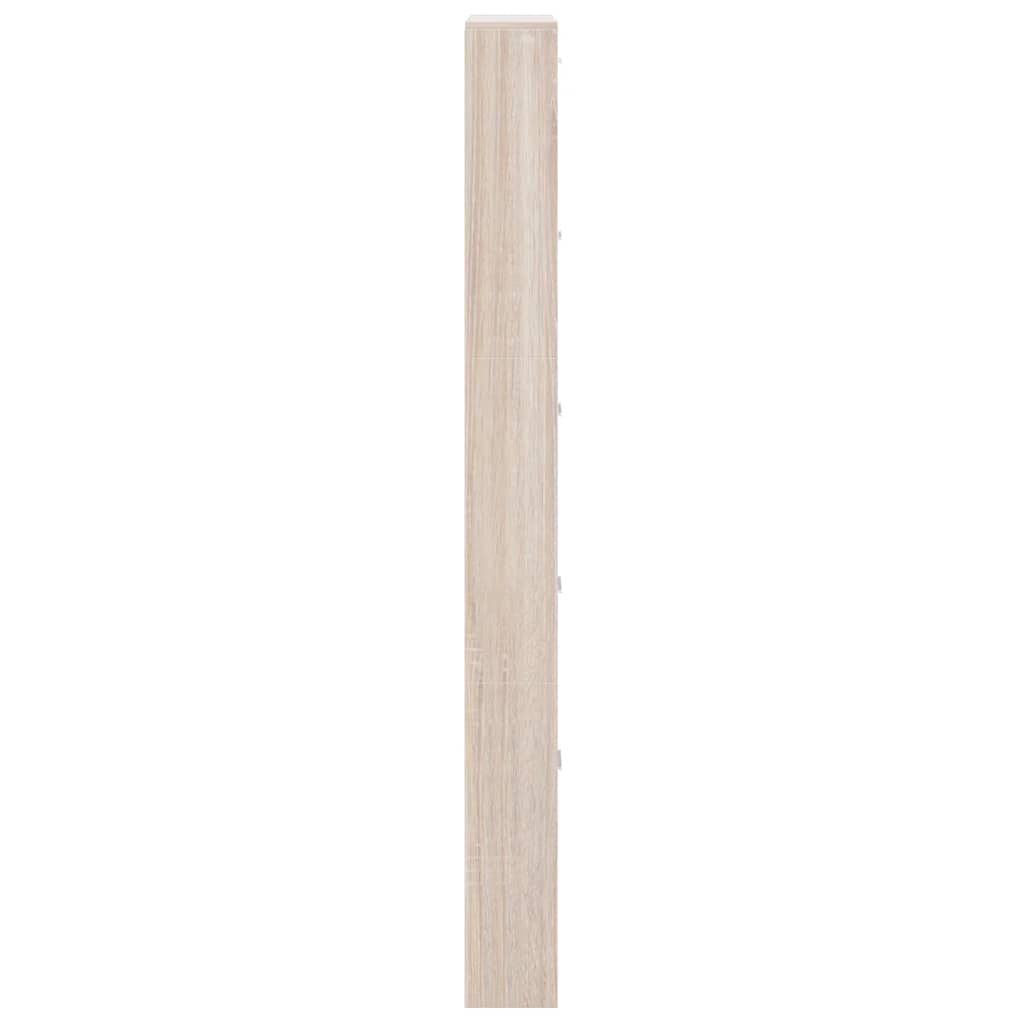Meuble à chaussures en bois avec 5 compartiments Aspect chêne - XIOS