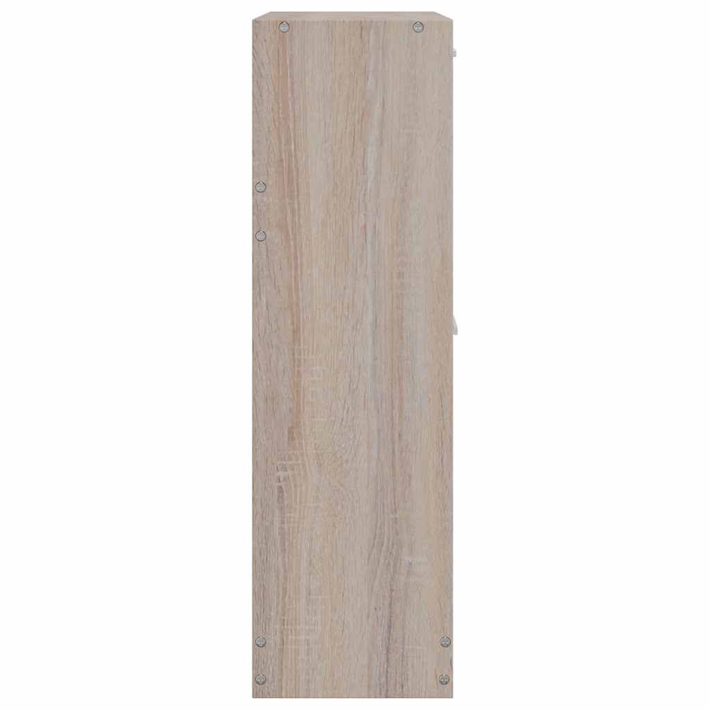 Meuble à chaussures en bois avec 2 compartiments Aspect chêne - XIOS