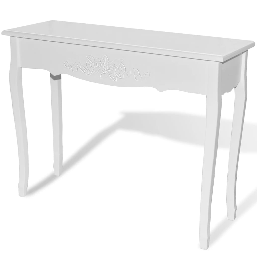 Table de console et coiffeuse Blanc - XIOS