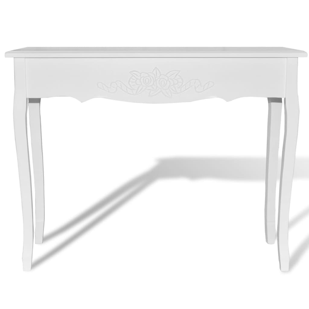 Table de console et coiffeuse Blanc - XIOS