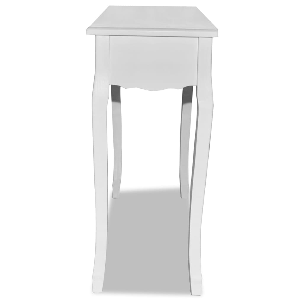 Table de console et coiffeuse Blanc - XIOS
