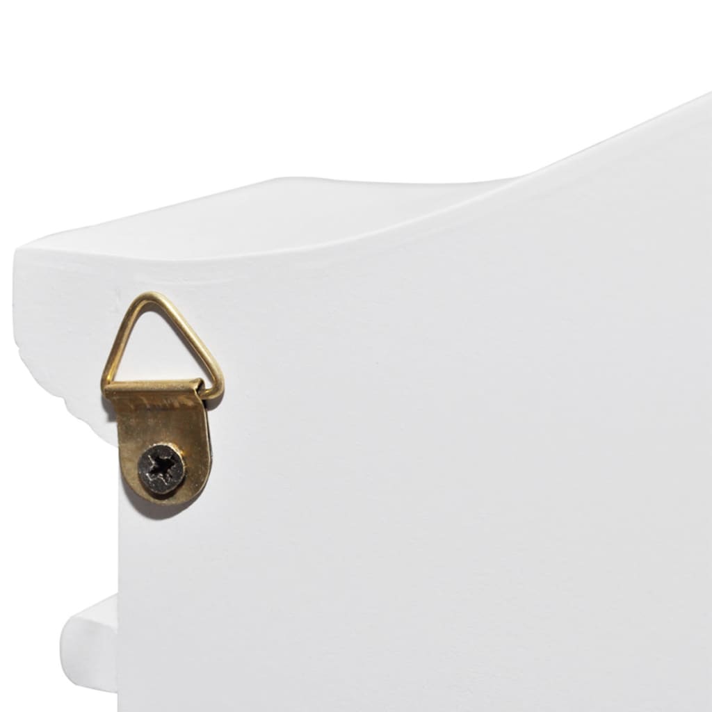 Armoire à clés avec cadre photo Blanc - XIOS