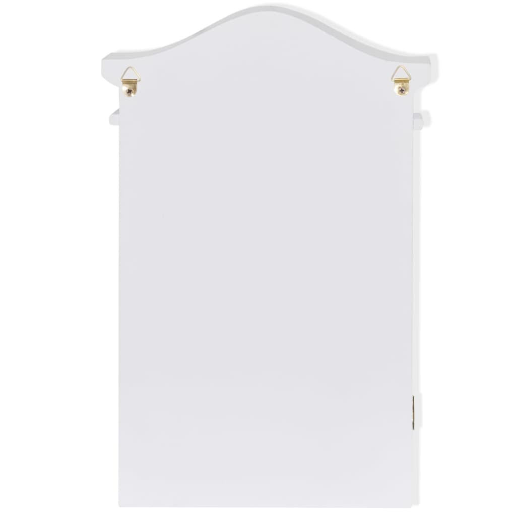Armoire à clés avec cadre photo Blanc - XIOS