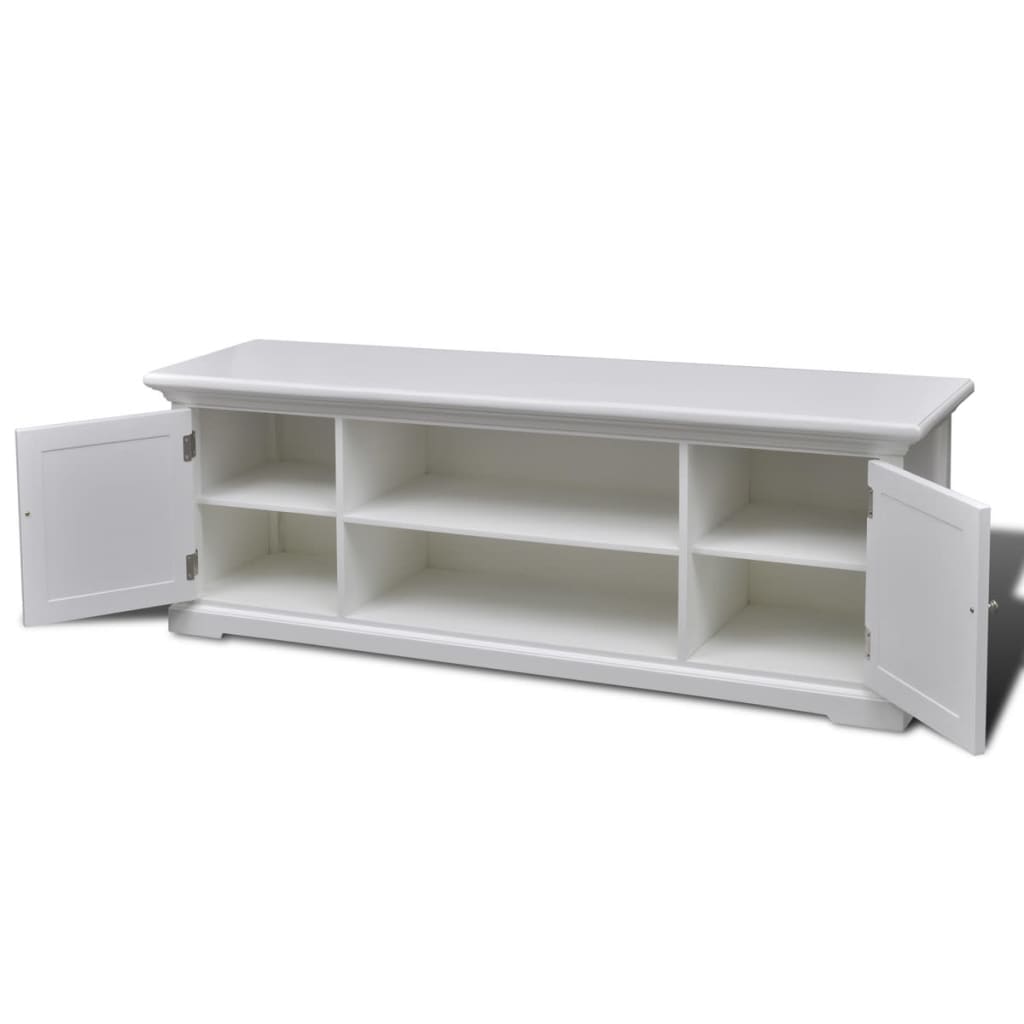 Meuble TV Blanc Bois - XIOS