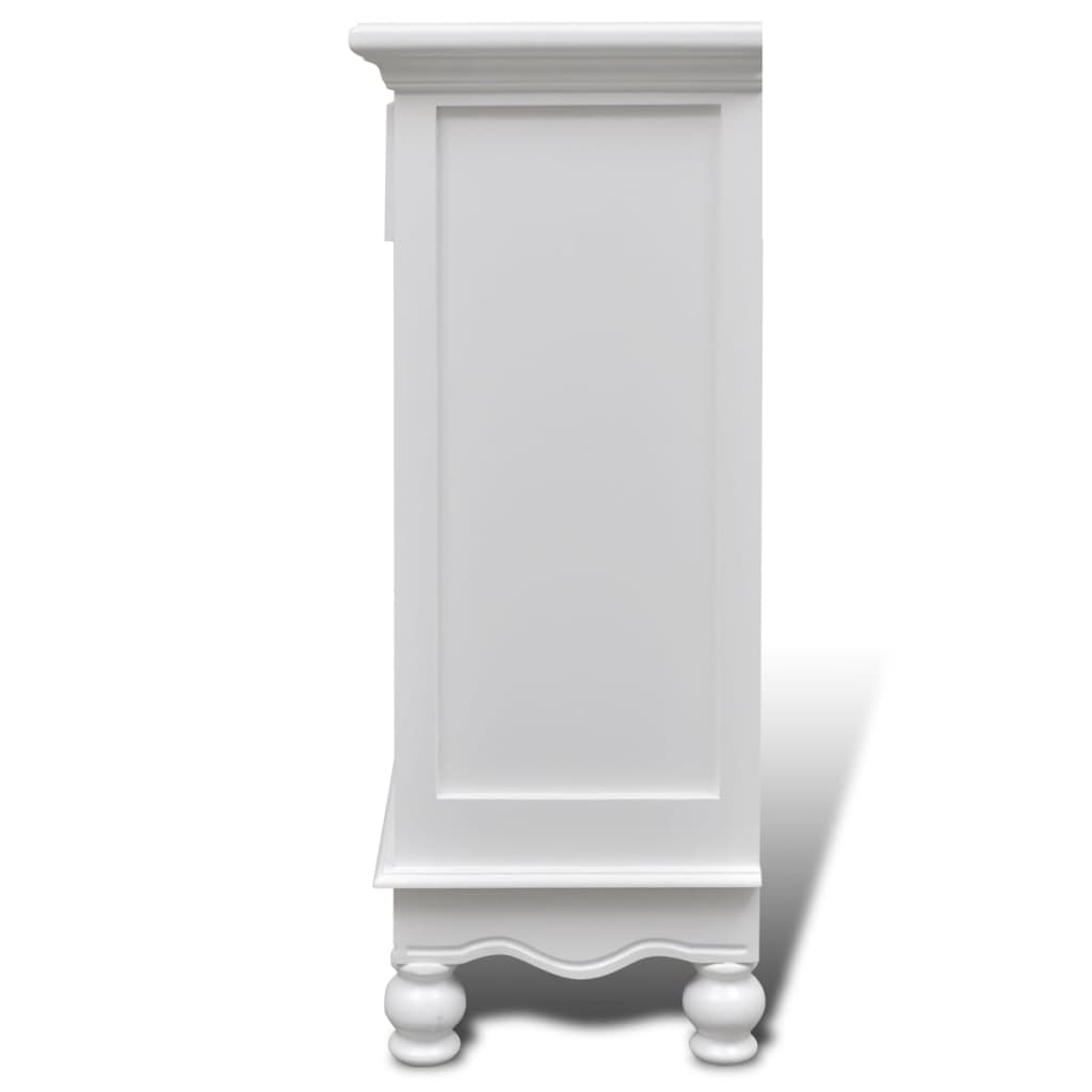 Armoire avec 2 portes et 1 tiroir Bois Blanc - XIOS