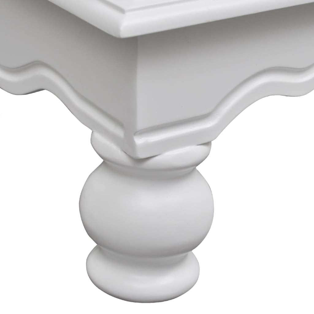 Armoire avec 2 portes et 1 tiroir Bois Blanc - XIOS