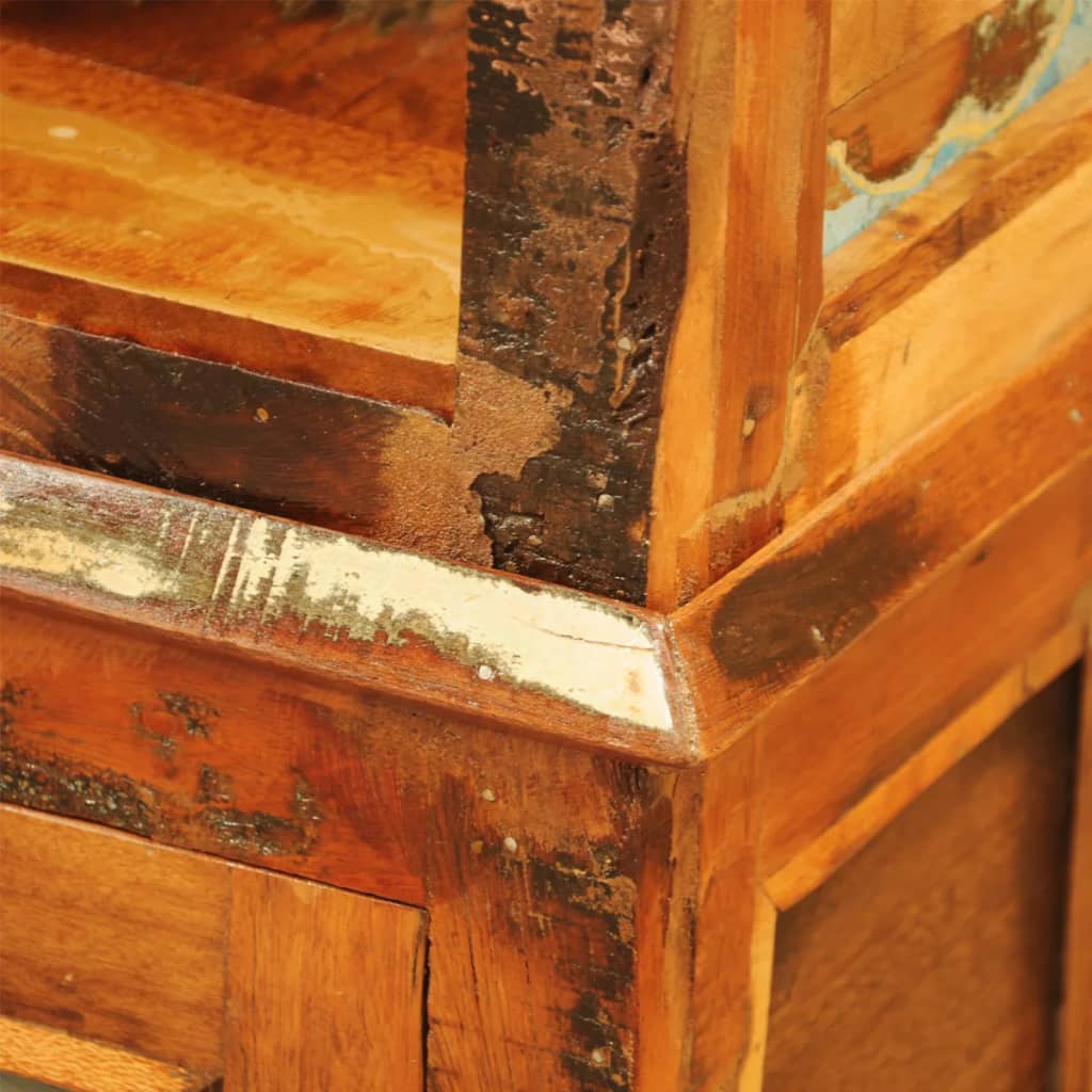 Bibliothèque Bois massif de récupération Vintage - XIOS