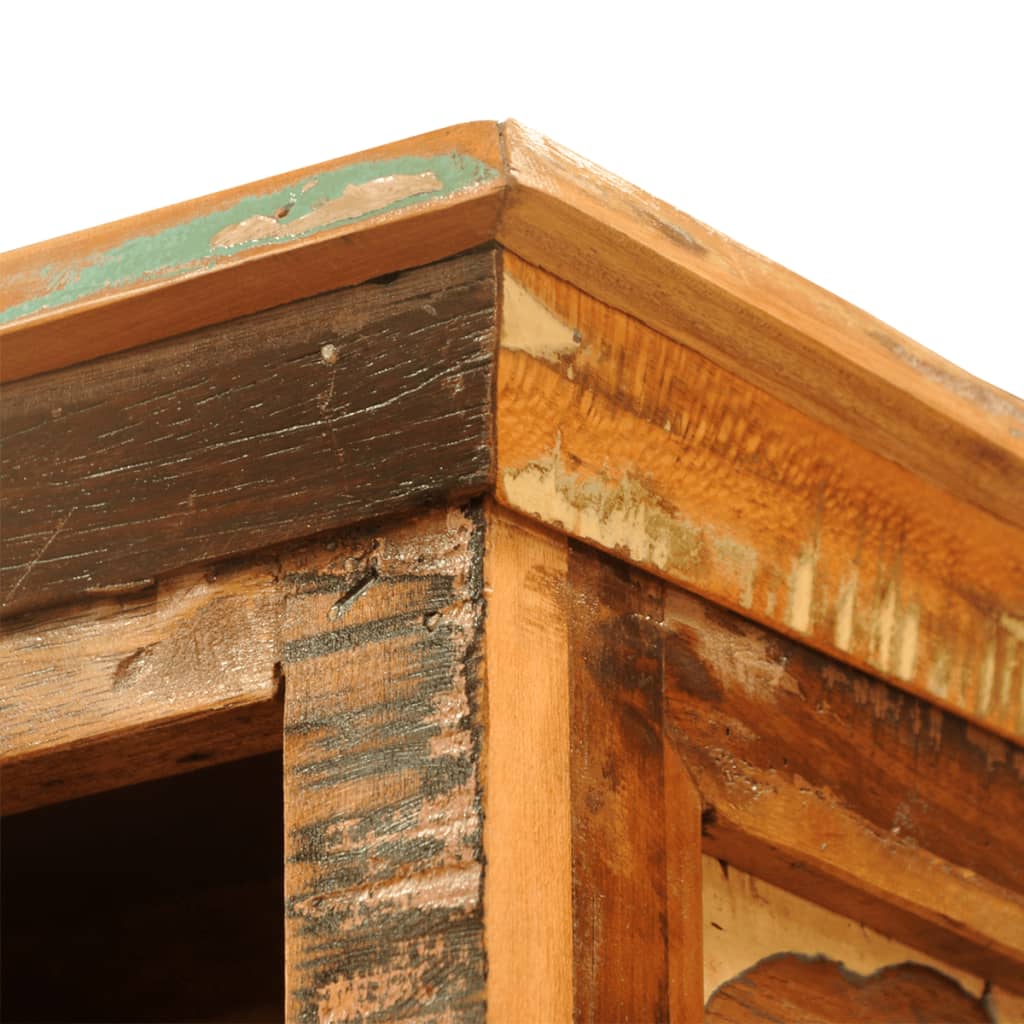 Bibliothèque Bois massif de récupération Vintage - XIOS