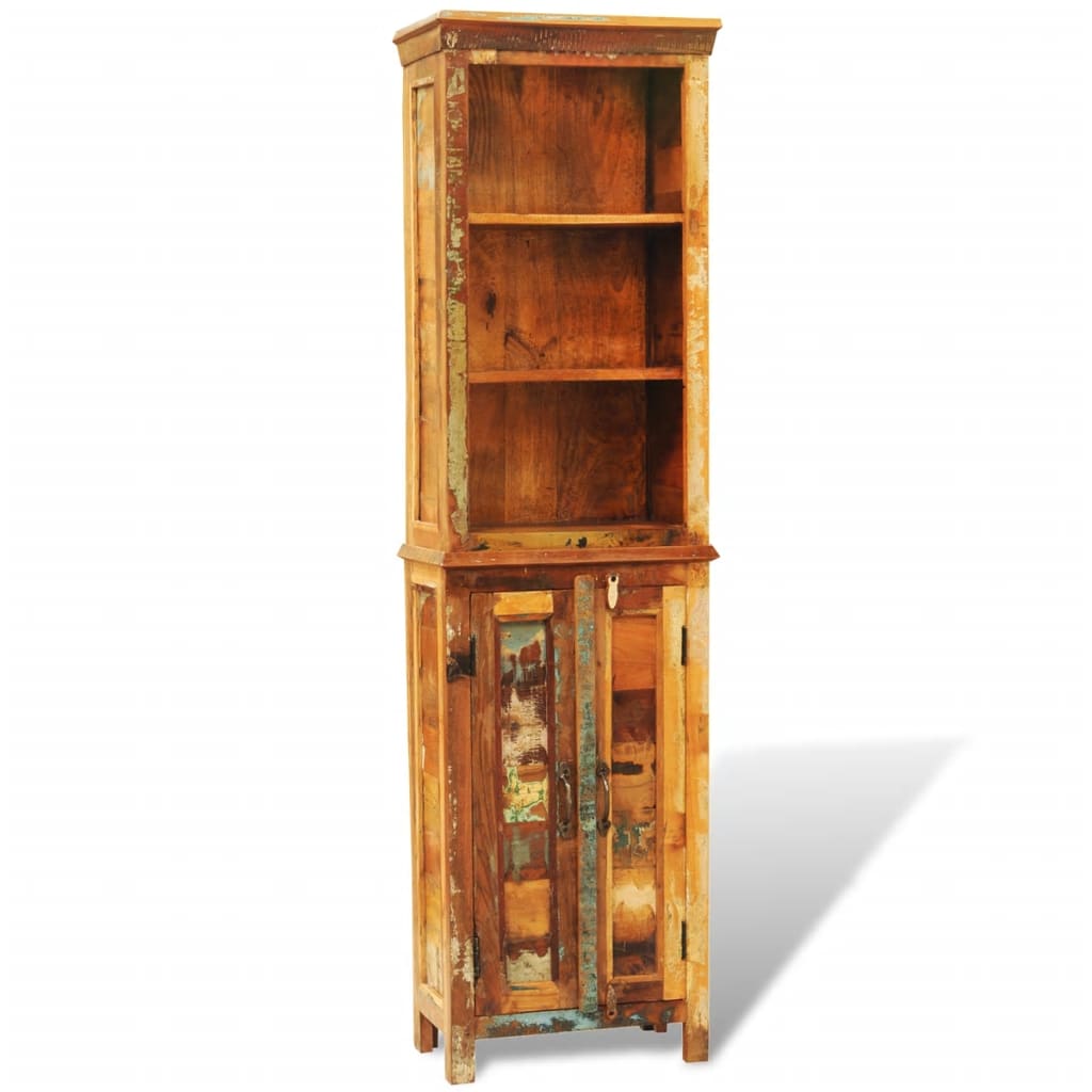 Bibliothèque Bois massif de récupération Vintage - XIOS