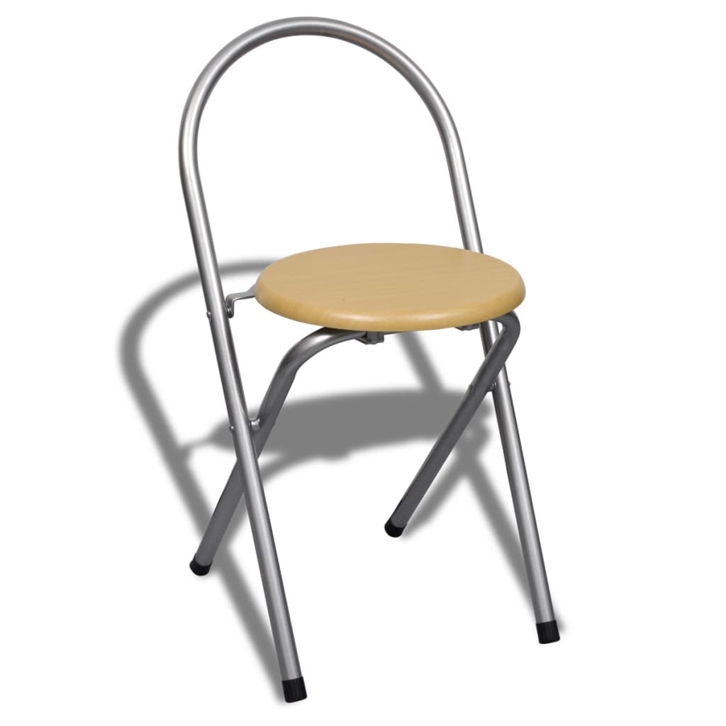 Jeu de bar petit-déjeuner pliable avec 2 chaises - XIOS
