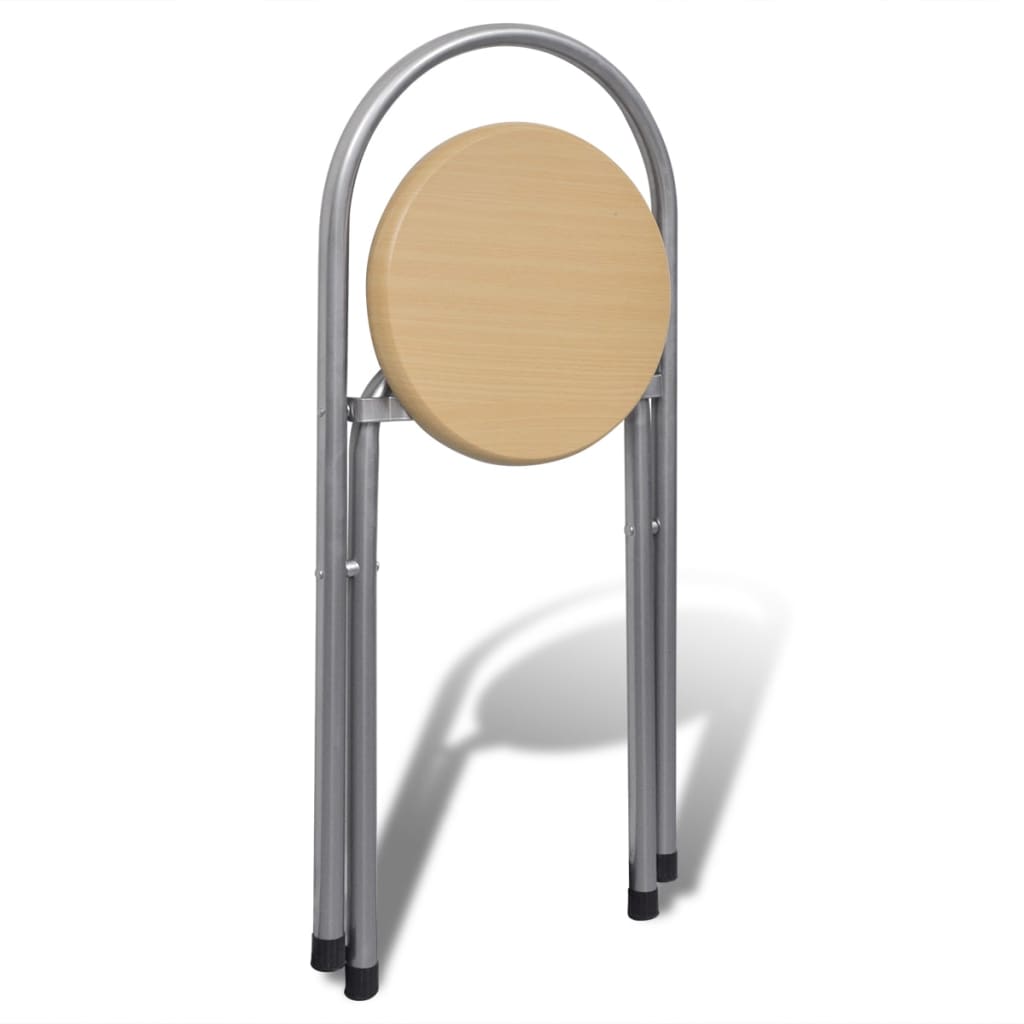 Jeu de bar petit-déjeuner pliable avec 2 chaises - XIOS