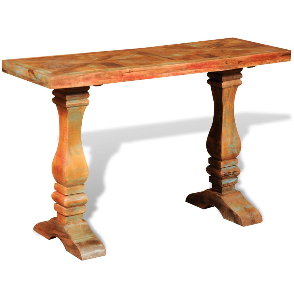 Table console Bois de récupération massif - XIOS