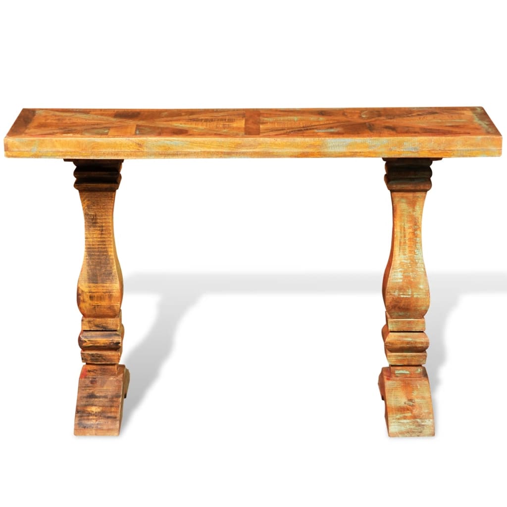 Table console Bois de récupération massif - XIOS