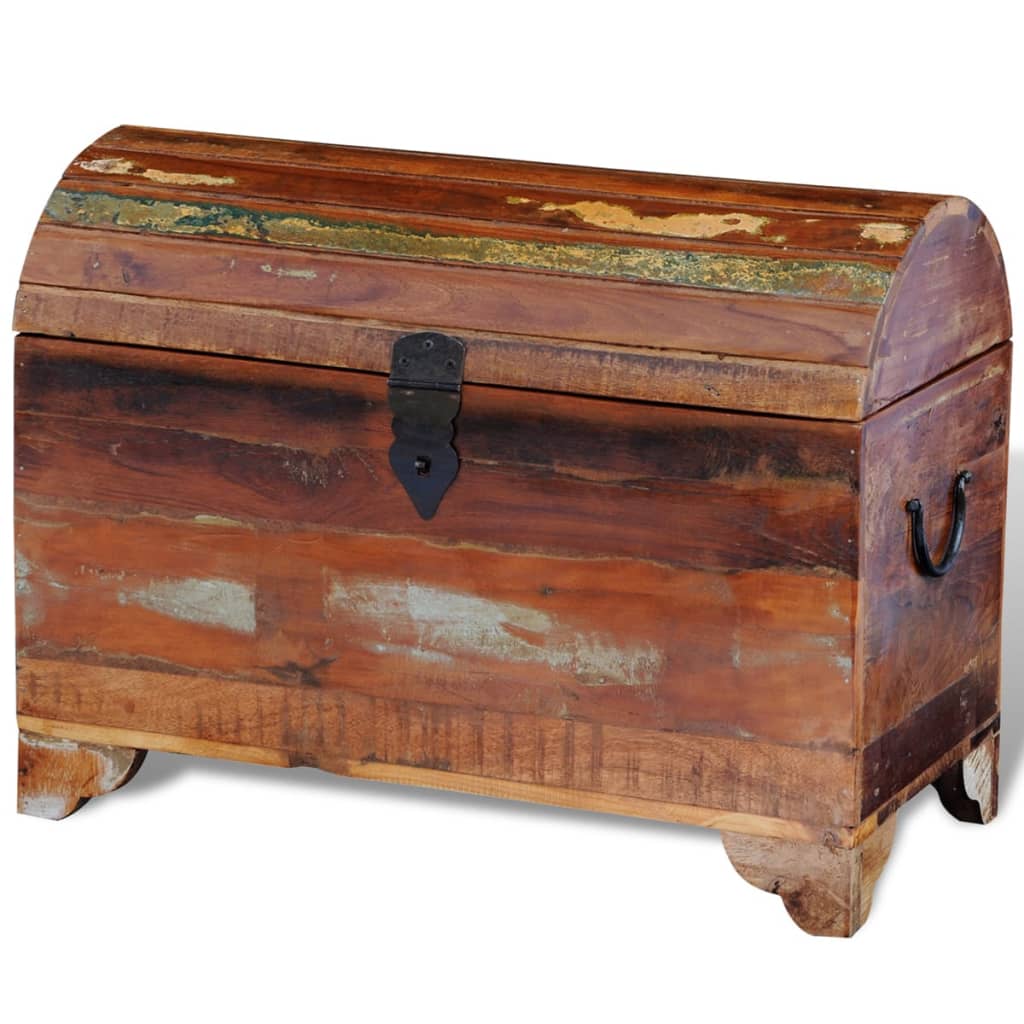 Coffre de rangement Bois de récupération massif - XIOS