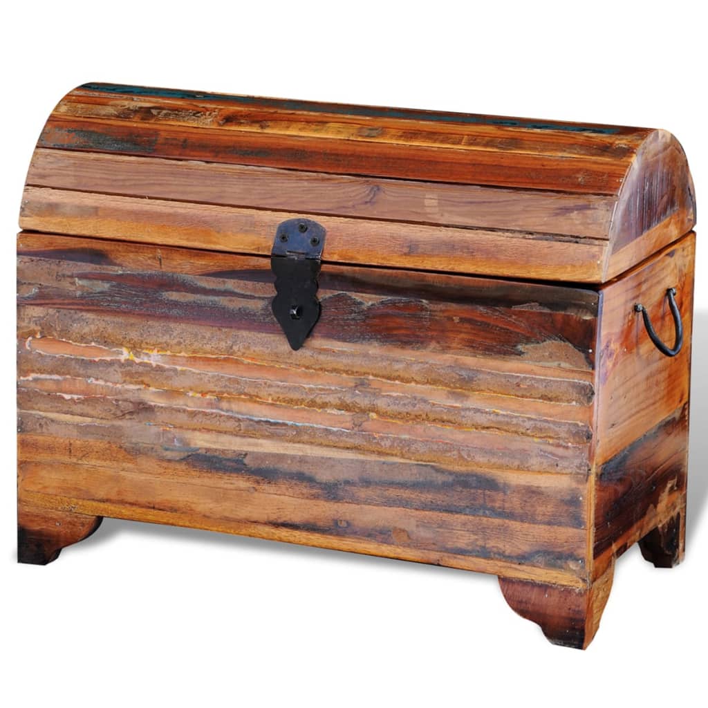 Coffre de rangement Bois de récupération massif - XIOS