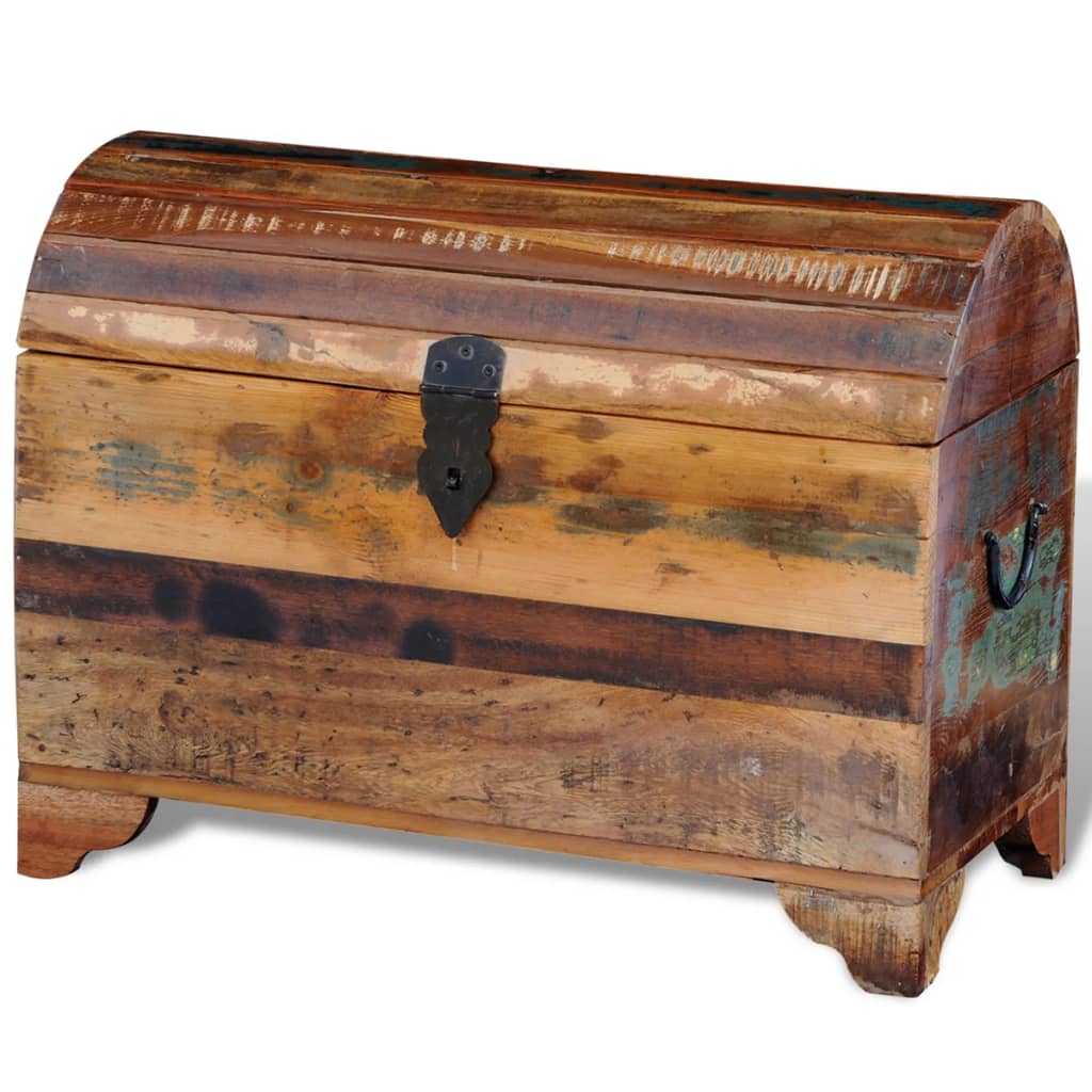 Coffre de rangement Bois de récupération massif - XIOS
