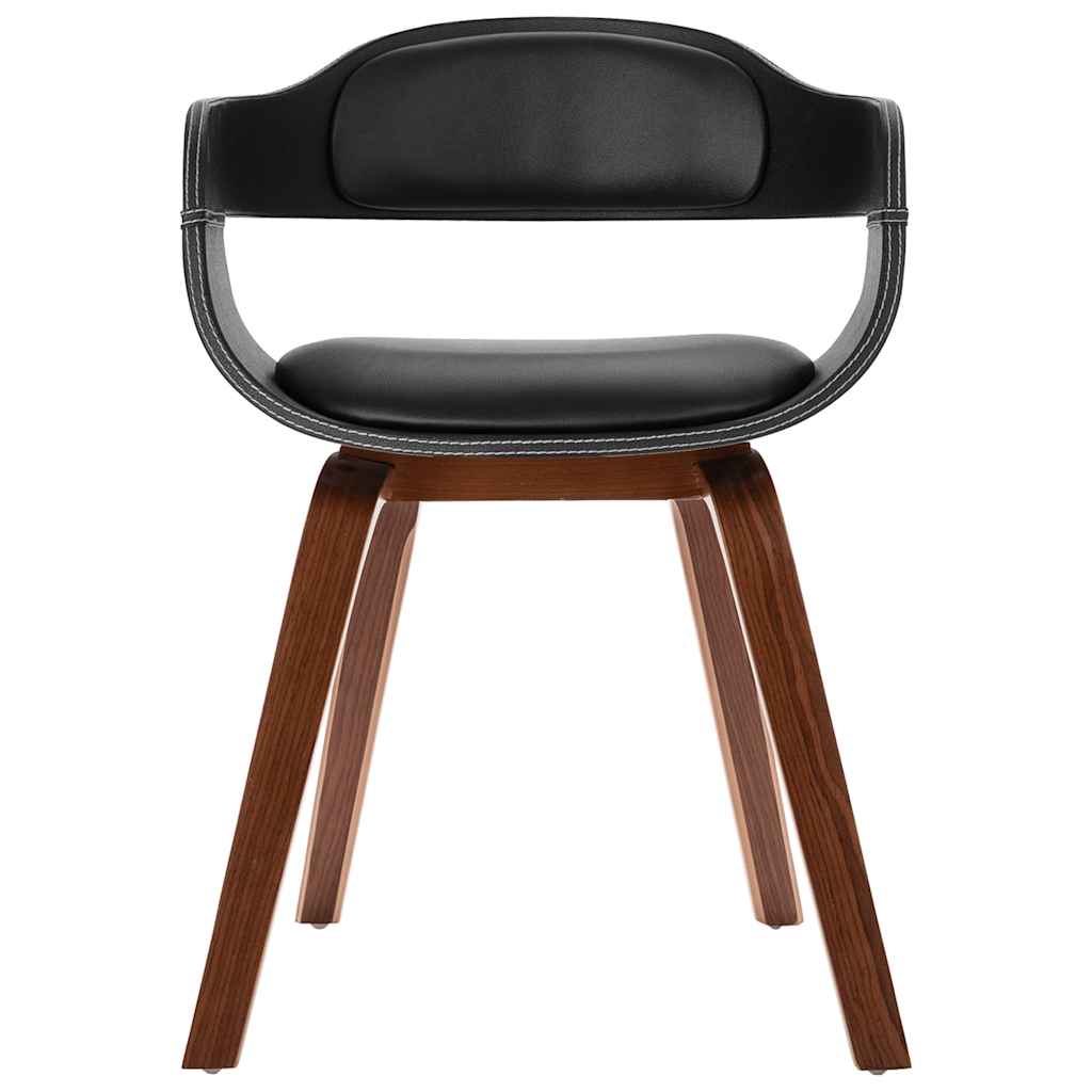 Chaise à manger Bois courbé et similicuir - XIOS