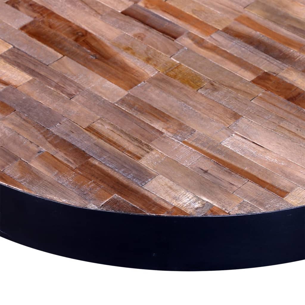 Table basse ronde Bois de teck recyclé - XIOS
