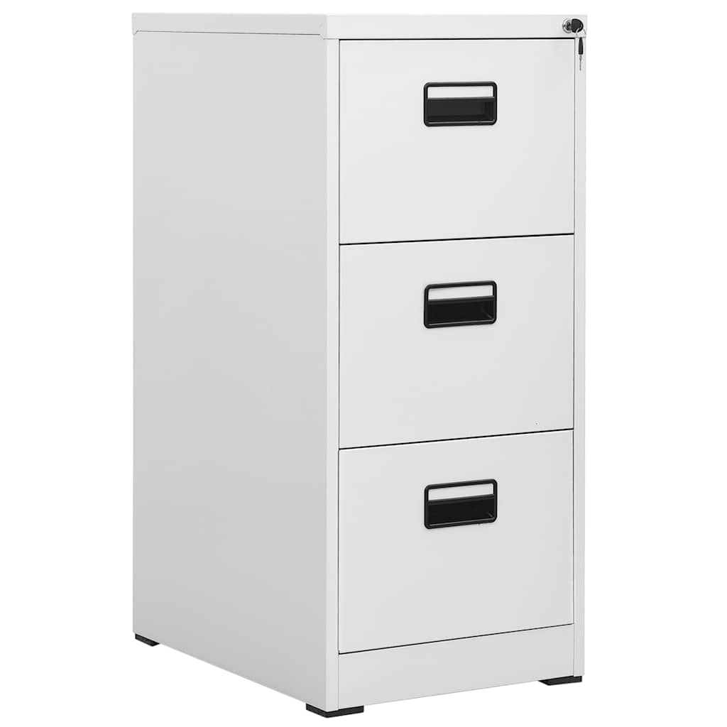 Classeur Gris clair 46x62x102,5 cm Acier