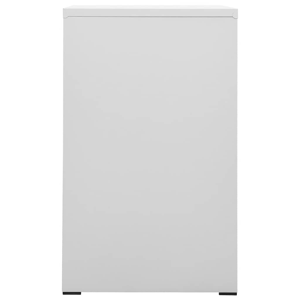 Classeur Gris clair 46x62x102,5 cm Acier
