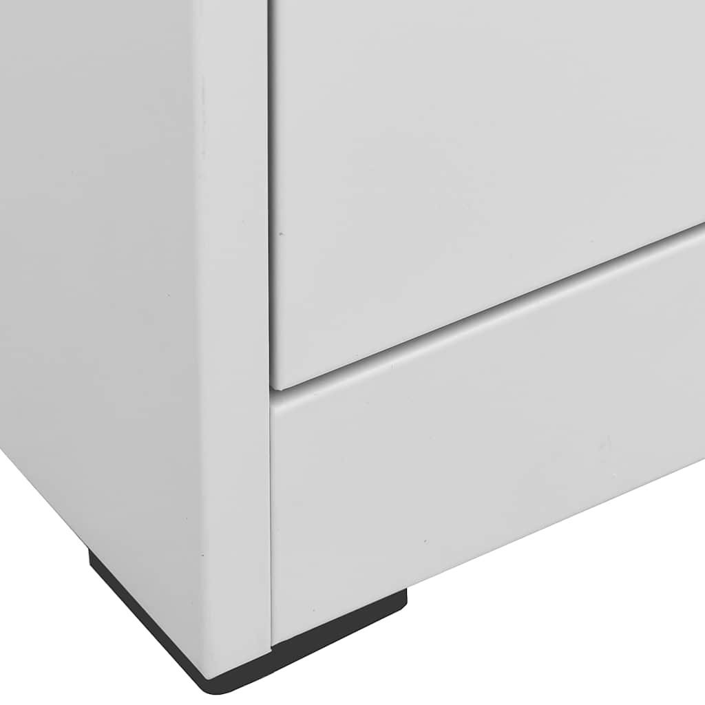 Classeur Gris clair 46x62x102,5 cm Acier