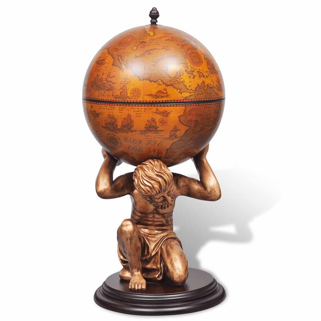 Bar sous forme de globe Atlas 42 x 42 x 85 cm - XIOS