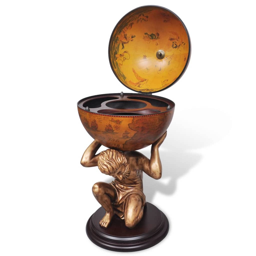 Bar sous forme de globe Atlas 42 x 42 x 85 cm - XIOS