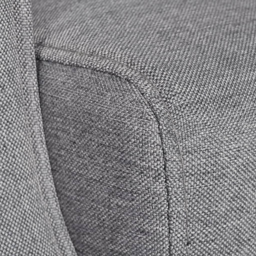 Fauteuil gris tissu - XIOS