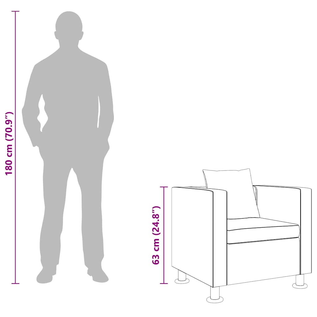 Fauteuil noir similicuir - XIOS