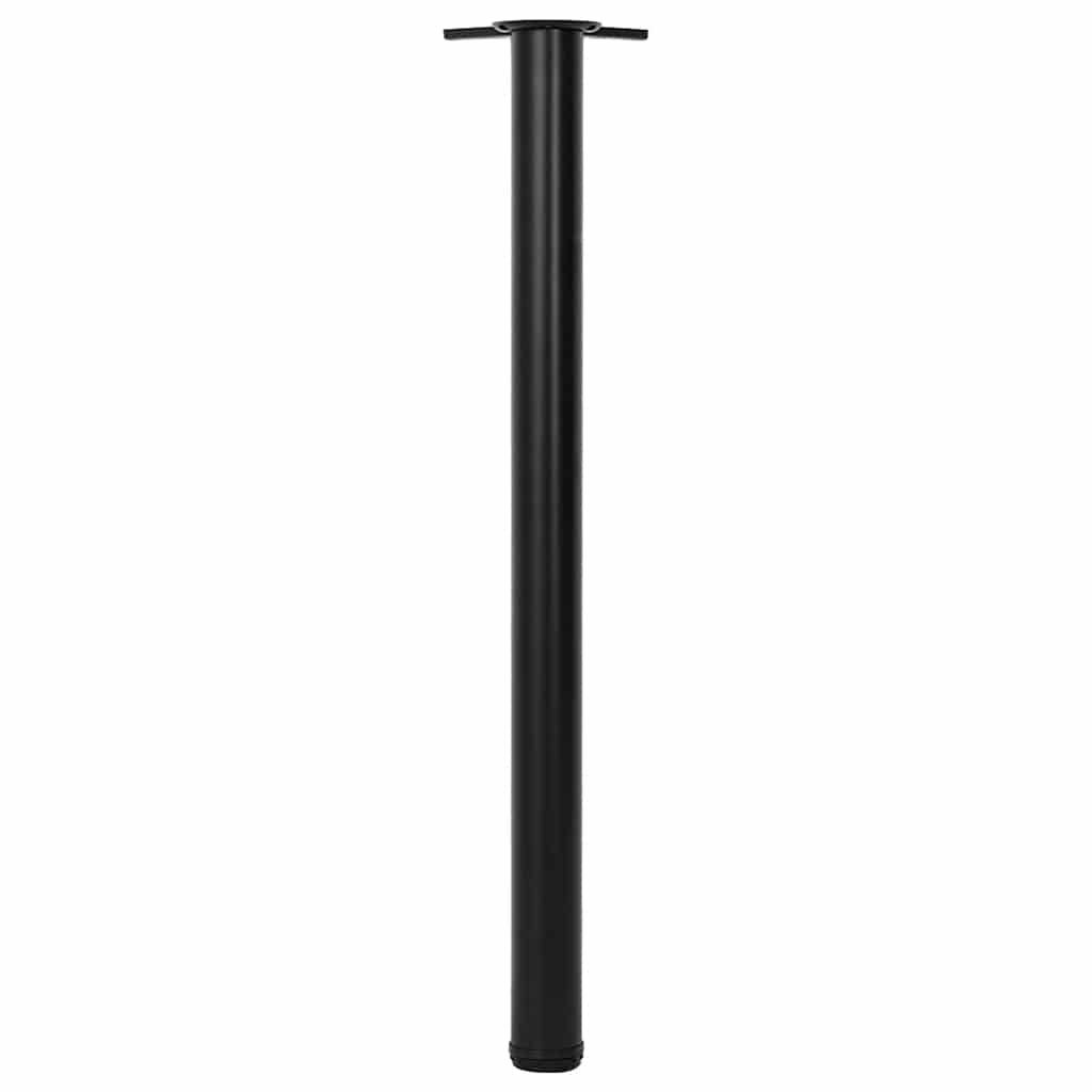 4 pieds de table réglables en hauteur 870 mm Noir - XIOS
