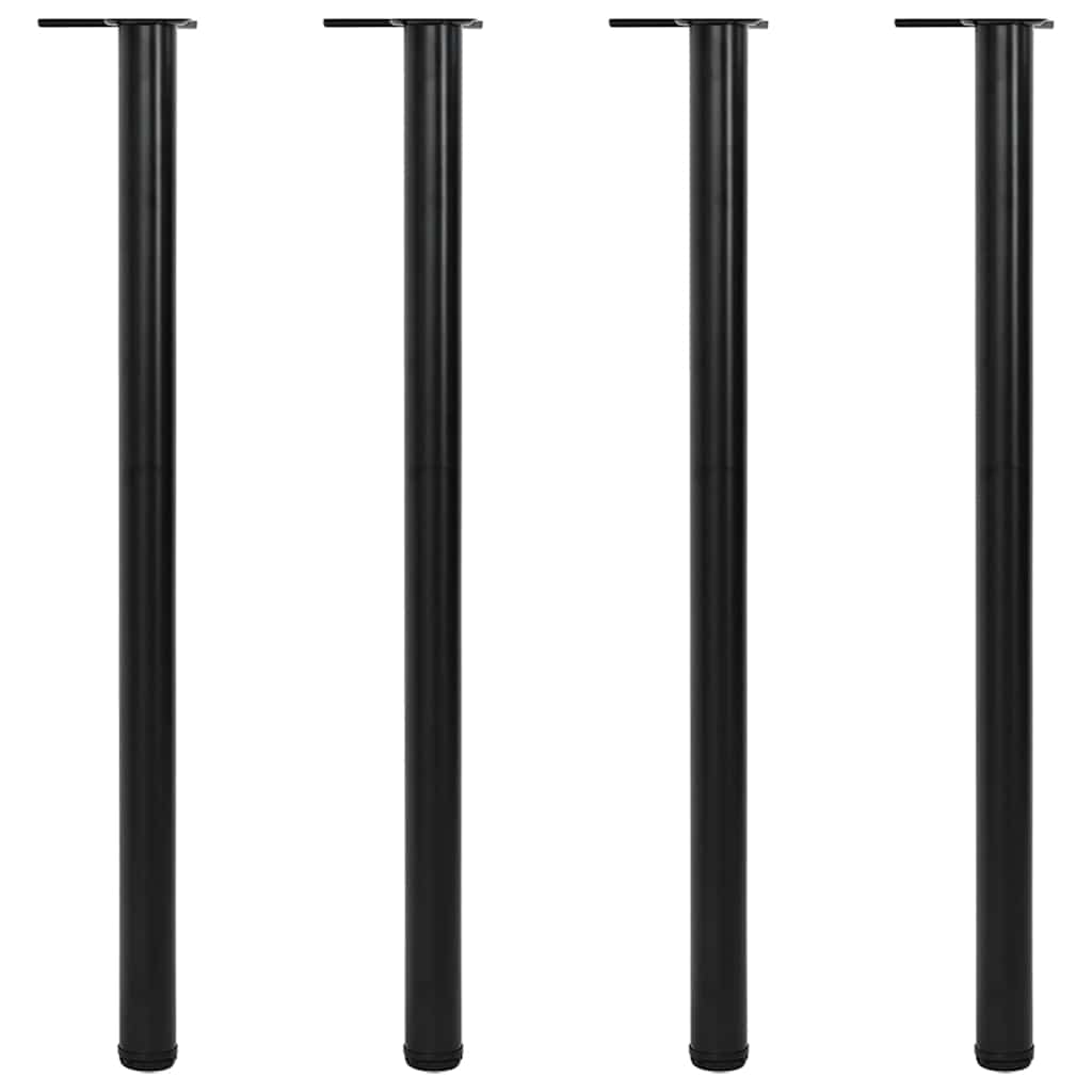 4 pieds de table réglables en hauteur Noir 1100 mm - XIOS