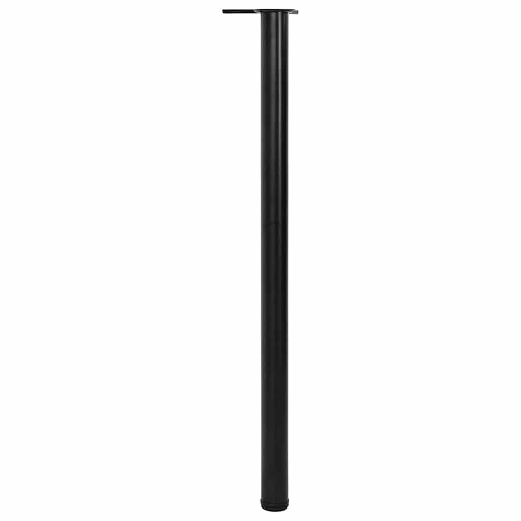 4 pieds de table réglables en hauteur Noir 1100 mm - XIOS