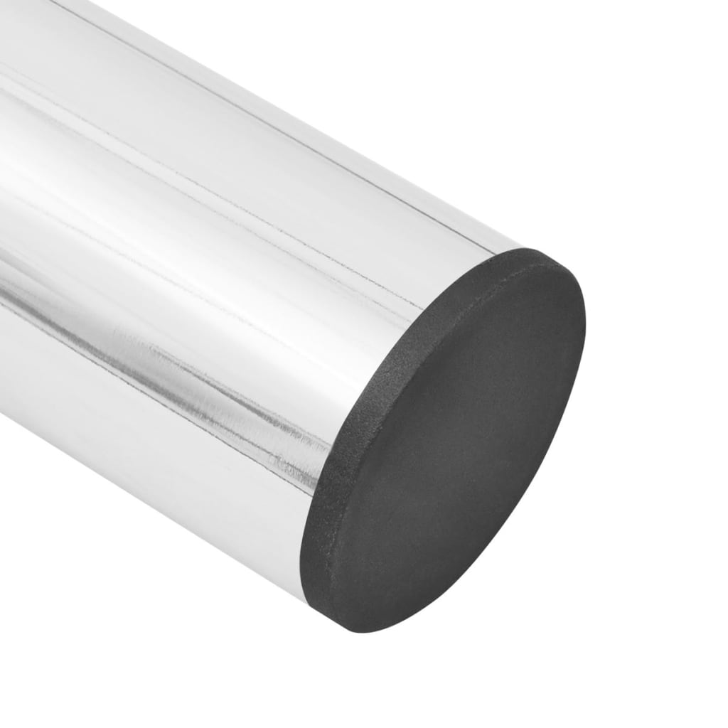 Pieds de table télescopique 2 pcs Chrome 710 mm - 1100 mm - XIOS