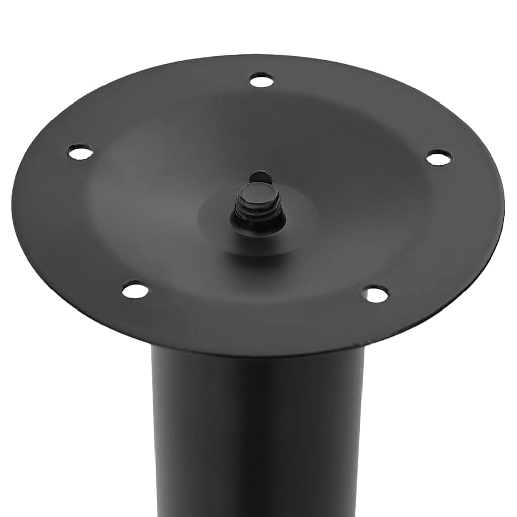 Pied de table télescopique 2 pcs Noir 710 mm - 1100 mm - XIOS