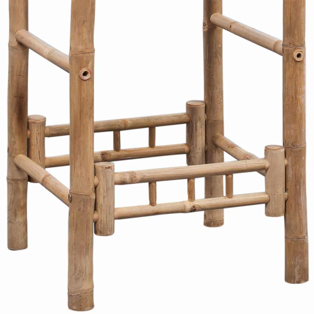 Tabourets de bar lot de 2 bambou - XIOS