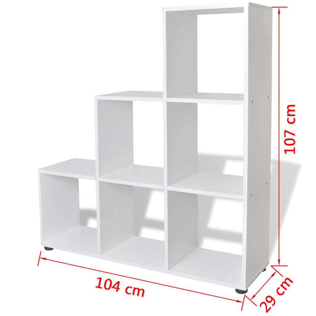Bibliothèque/étagère 107 cm Blanc - XIOS