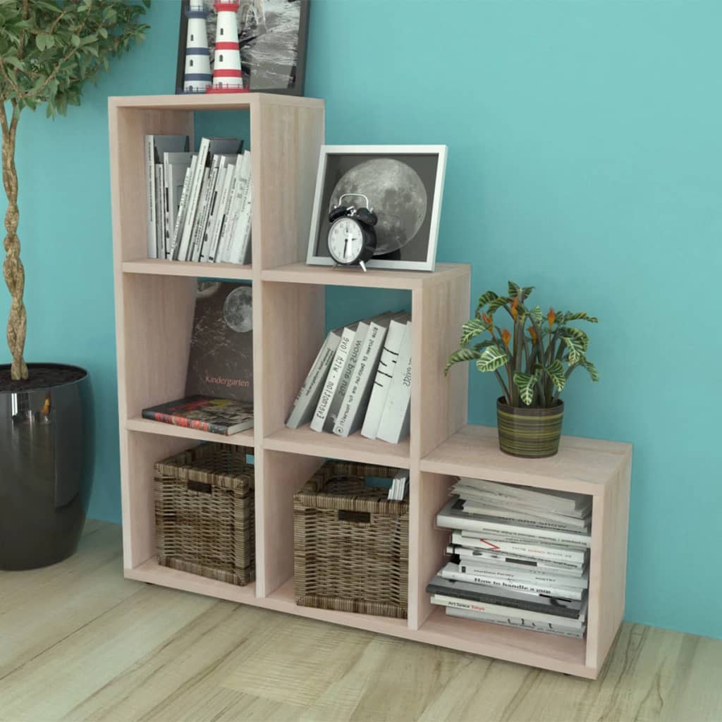 Bibliothèque/étagère 107 cm Couleur de chêne - XIOS