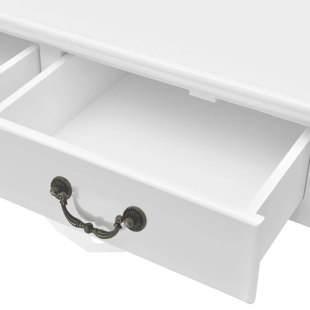 Table basse avec 4 tiroirs Blanc - XIOS