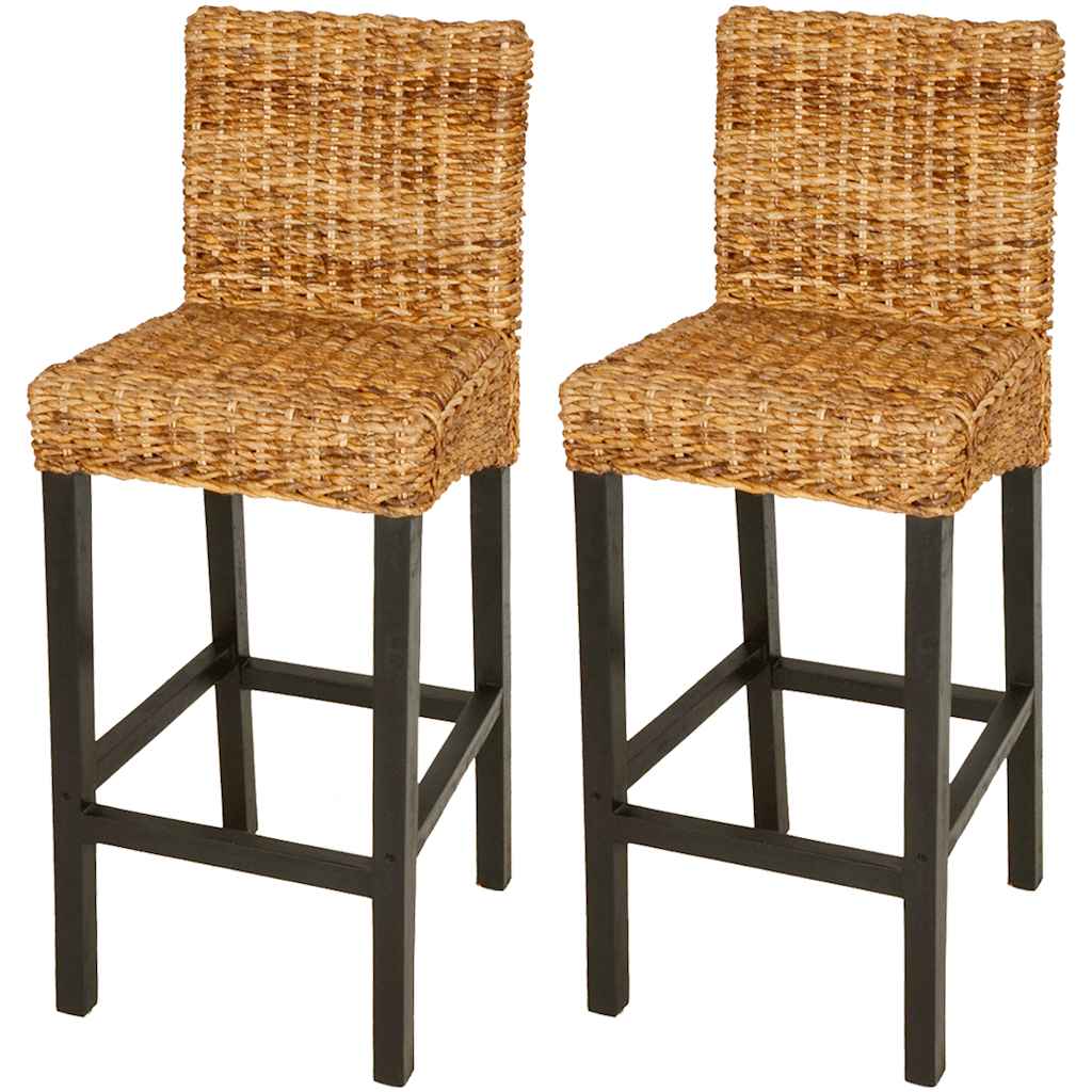 Tabourets de bar lot de 2 Abaca - XIOS