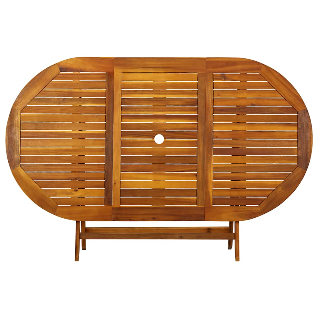Ensemble à manger d'extérieur 7 pcs Bois d'acacia solide - XIOS