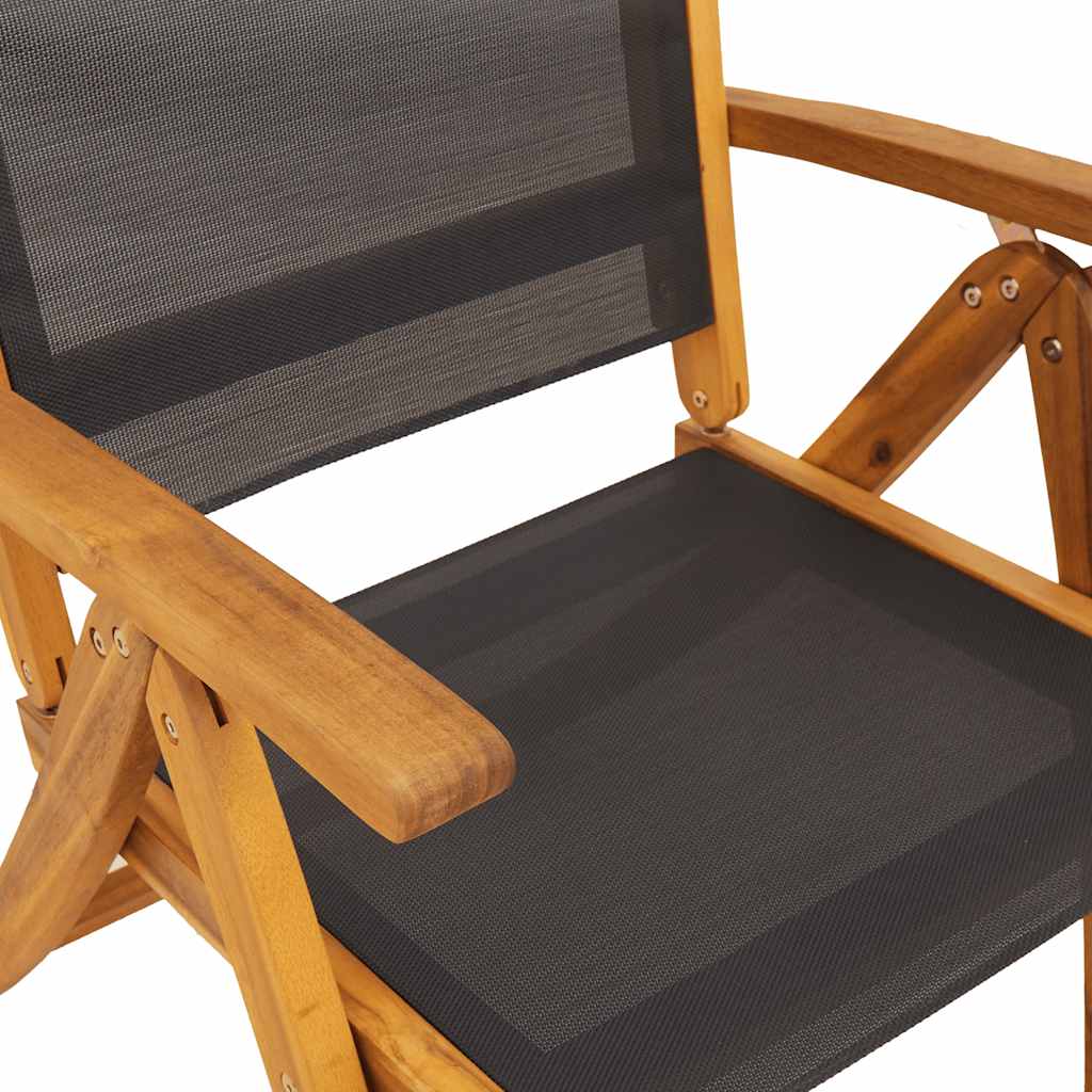 Ensemble à manger d'extérieur 7 pcs Bois d'acacia solide - XIOS