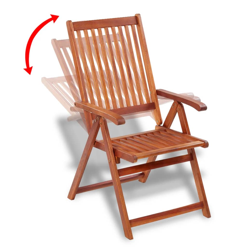 Ensemble à manger d'extérieur 7 pcs Bois d'acacia solide - XIOS