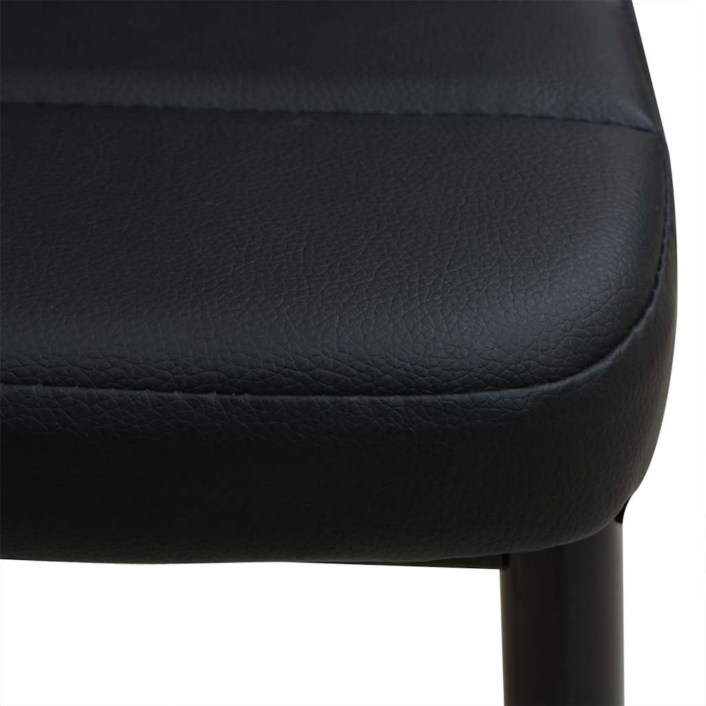 Ensemble table et chaise de salle à manger 5 pièces noir - XIOS