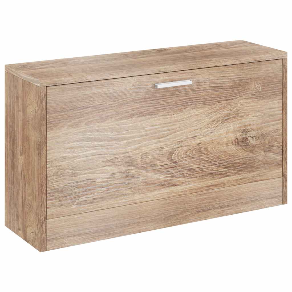 Banc à chaussures 80x24x45 cm Chêne - XIOS