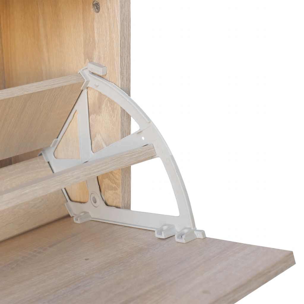 Banc à chaussures 80x24x45 cm Chêne - XIOS