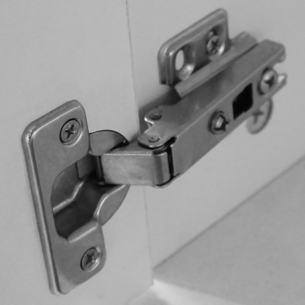 Bureau avec tiroir et placard 100x40x73 cm Blanc - XIOS